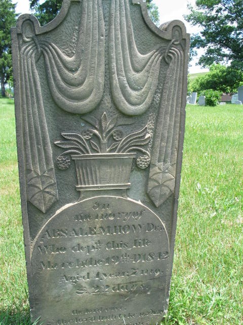 Absalem Howden tombstone